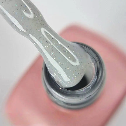 Luna Cover Base №11 Milk with holographic shimmer 13ml