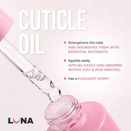 Aceite para Cutículas Bubble Gum Luna 30ml