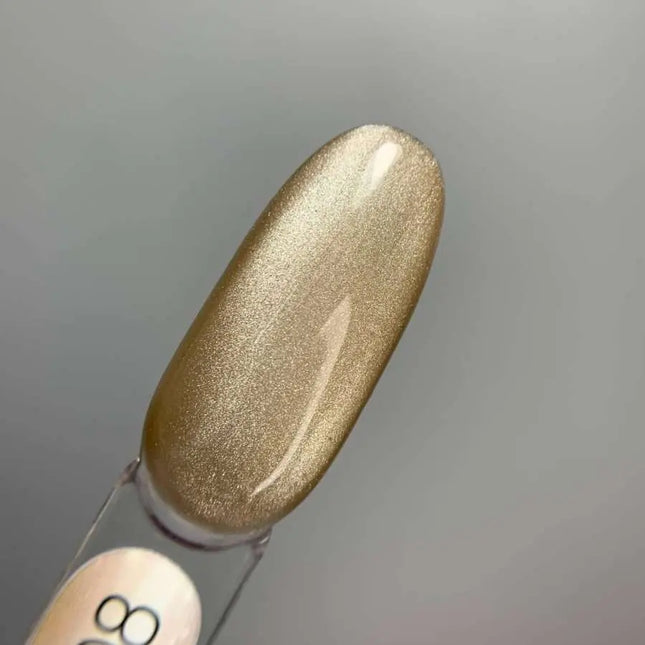 Esmalte en gel Luna Nº208 Ojo de gato dorado tan 8ml