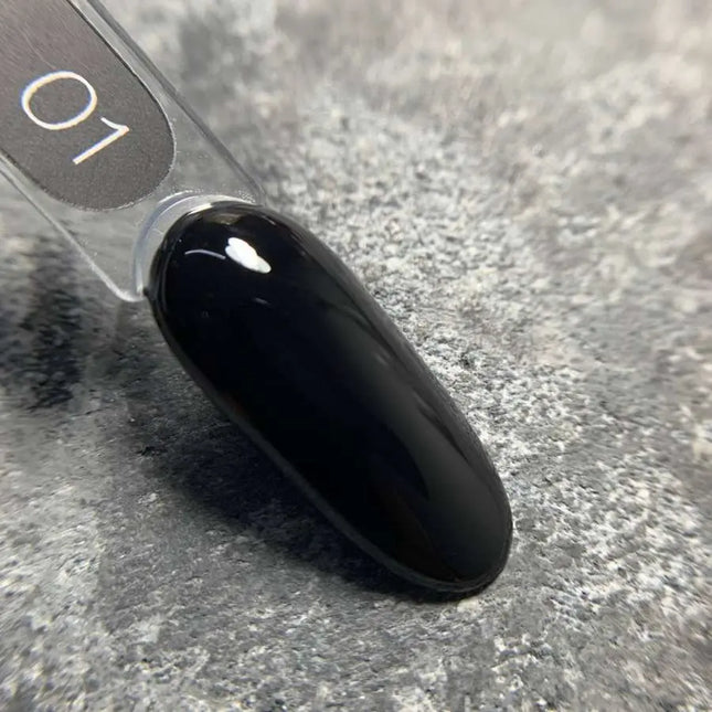 Esmalte en gel Luna №001 Color Negro 8ml