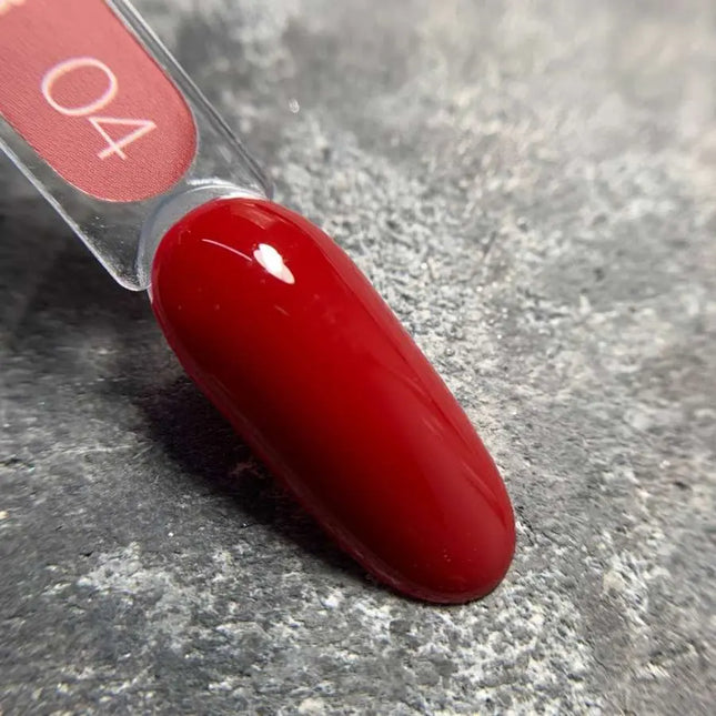 Esmalte de Gel Luna №004 Color Carmín 8ml