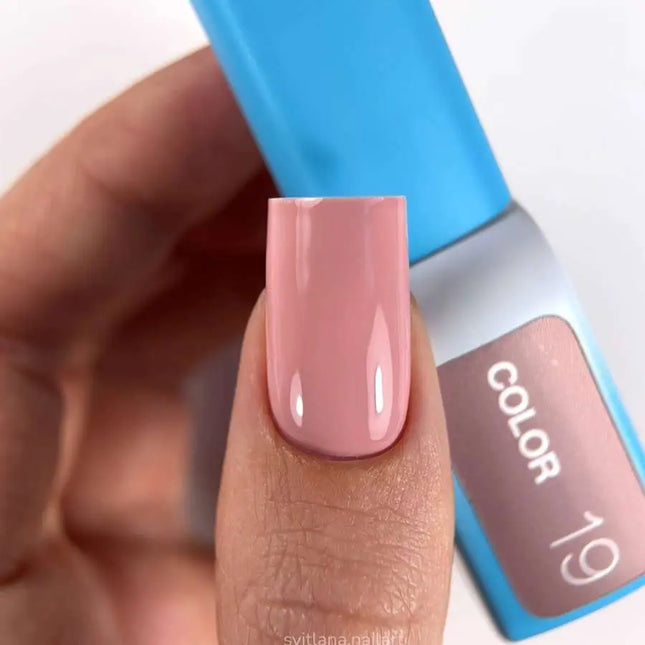 Luna Gel Polish №019 Color Beige Pink 13ml