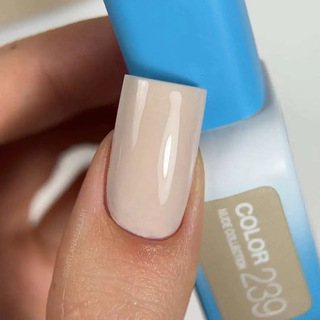 Esmalte en gel Luna Nº239 Color Beige Claro 8ml