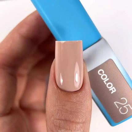 Esmalte en gel Luna Nº025 Color Beige 13ml