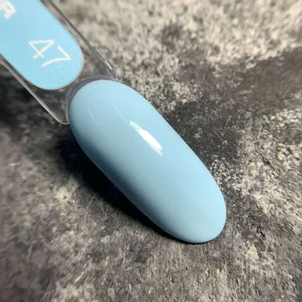 Esmalte en gel Luna Nº047 Color Azul Pastel 13ml