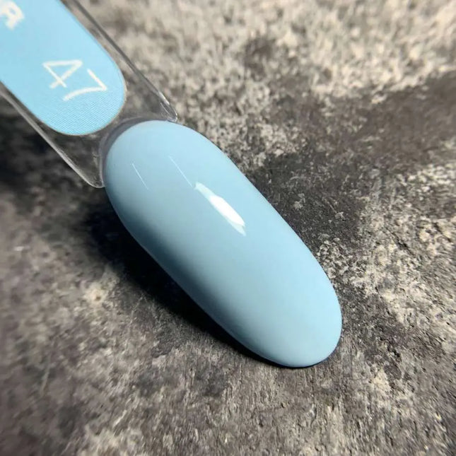 Esmalte en gel Luna Nº047 Color Azul Pastel 13ml