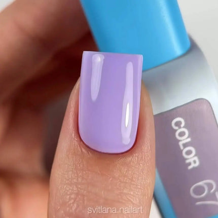 Luna Gel Polish №067 Color Light Lilac 13ml