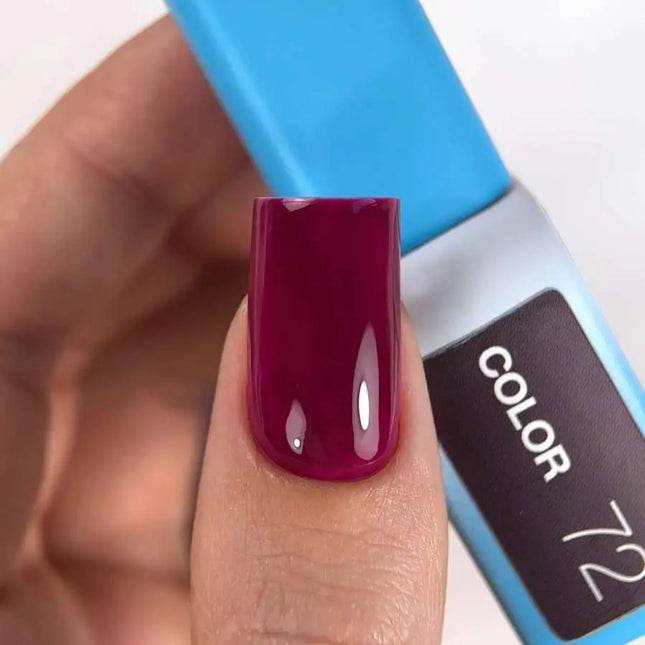 Esmalte en gel Luna Nº072 Berry 8ml