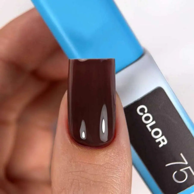 Esmalte en gel Luna Nº075 Chocolate 8ml