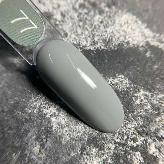 Esmalte en gel Luna Nº077 Color Piedra Gris 13ml
