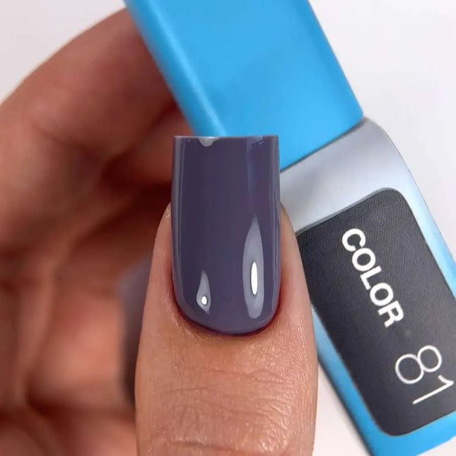 Luna Gel Polish №081 Color Gray Lilac 13ml