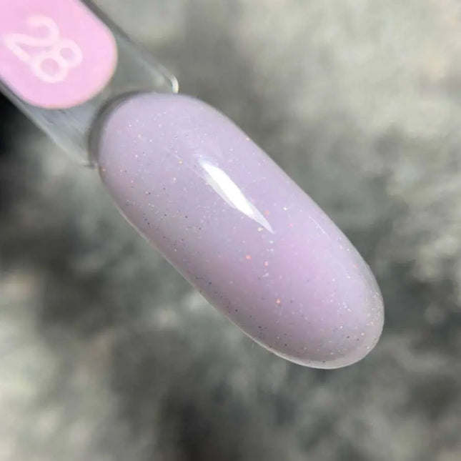 Luna Light Acrygel №28 Light Lavender with shimmer 13ml