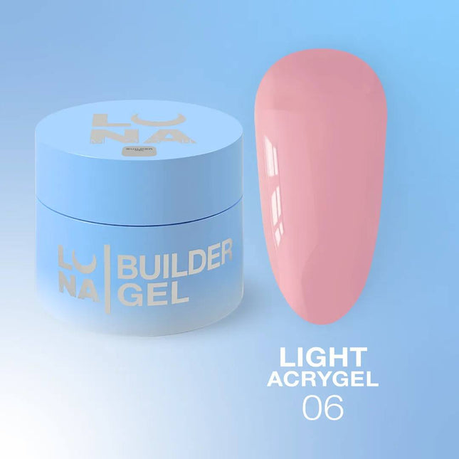 Luna Light Acrygel №06 Nude Pink 30ml