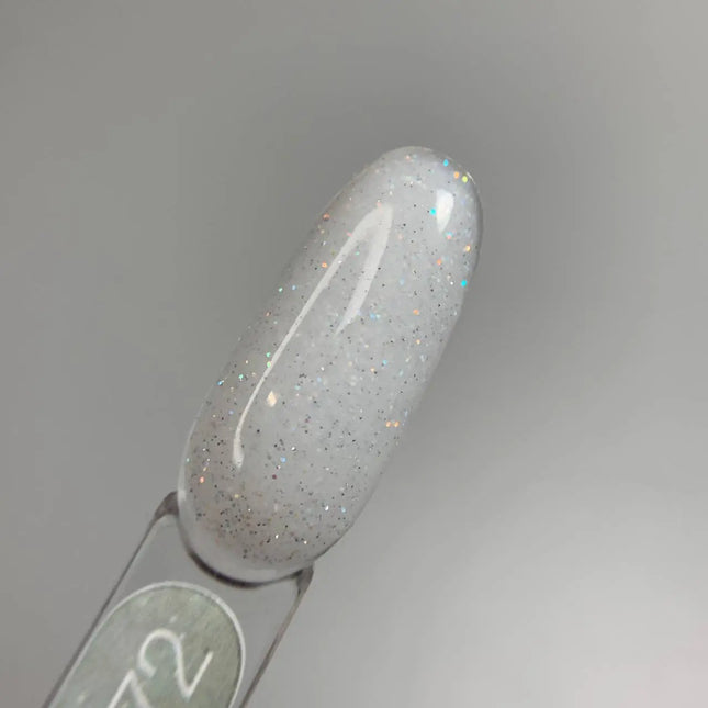 Luna Light Acrygel №72 Milky with glitter 13ml