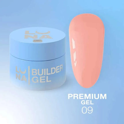 Luna Premium Gel №09 Peach 30ml