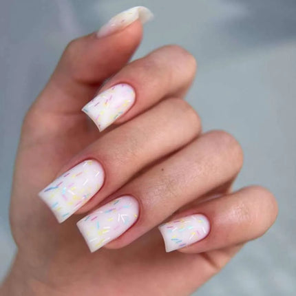 Luna Top Ice Cream Matte  with multicolored confetti 13ml