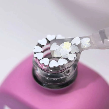 Luna Top Romantic White with decorative hearts 13ml