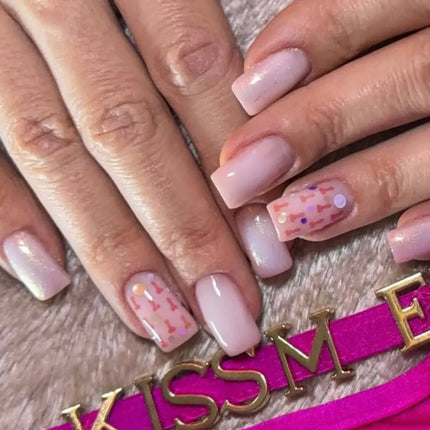Luna Top Secrets №3 with pink confetti shapes 13ml