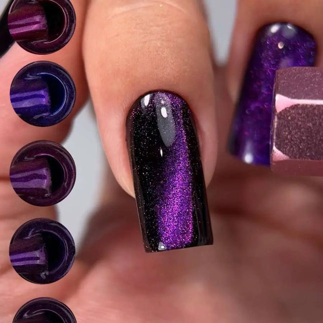 Esmalte en gel Luna nº 253 Ojo de gato púrpura 13 ml