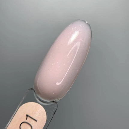 Luna Shimmer Gel №1 Light Pinky Peach 15ml