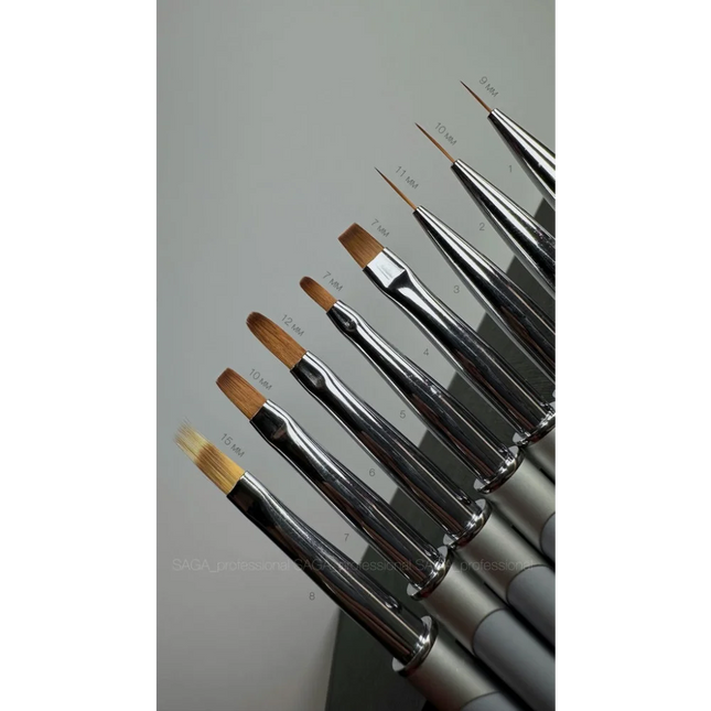 Nail brush Liner 11mm №3 Saga Professional - Nail Art Brushes