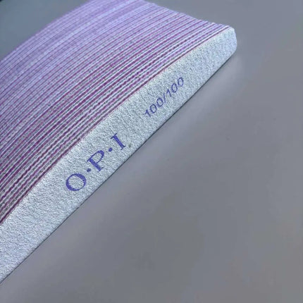 OPI Nail Files Crescent 100/100 Grit 25 pcs
