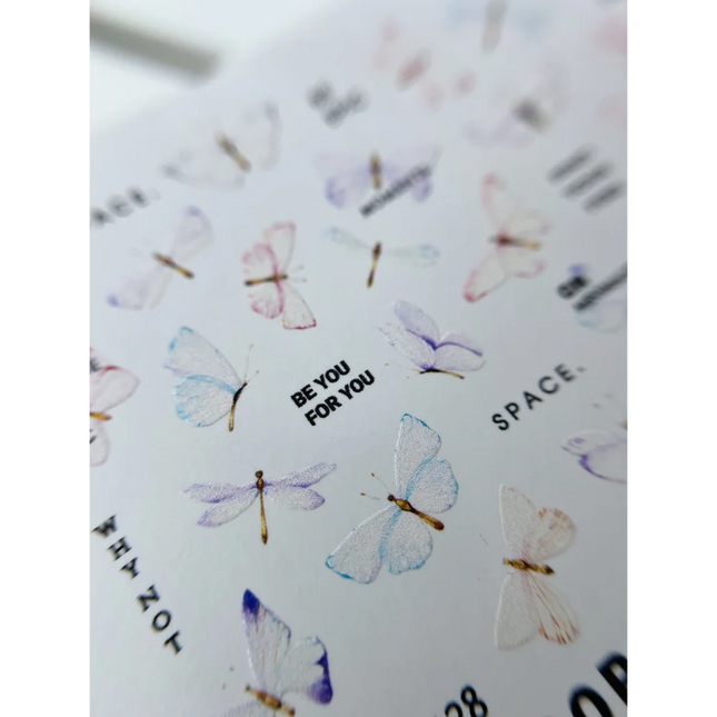 Nail Sticker - Sova Decor 128 - Nail Stickers