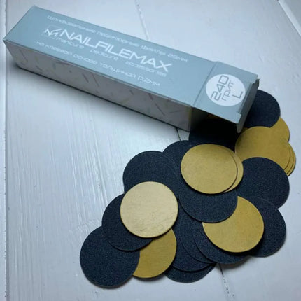 Limas desechables para pedicura disco Nailfilemax L 240 de grano 100 piezas
