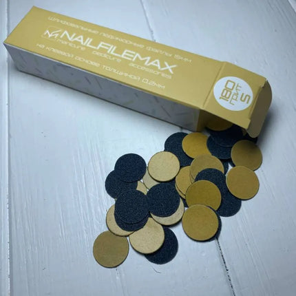 Limas desechables para pedicura disco Nailfilemax S grano 180 100 piezas