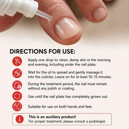 Aceite regenerador contra onicolisis - OniStop 15ml NAILSOFTHEDAY
