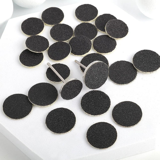 Podo file Ø25 100grit (100 pcs.) - Podo file