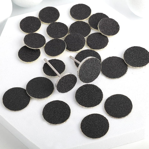 Podo file Ø25 100grit (100 pcs.) - Podo file