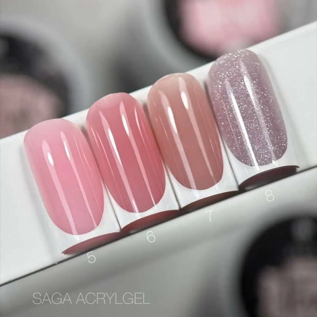 Saga Acryl Gel №05 Nude pink 13ml