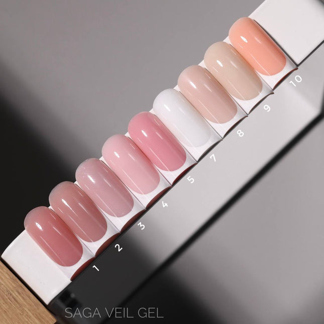 Saga Builder Gel Veil №10 Peach 15ml