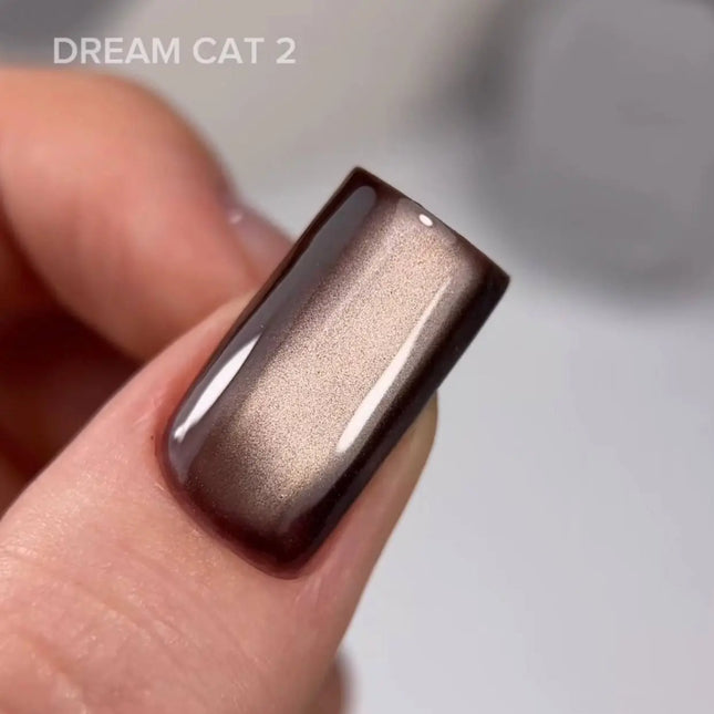 Saga Cat Eye Dream №2 Brown Beige 10ml