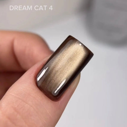 Saga Cat Eye Dream №4 Gold Brown 10ml