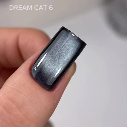 Saga Cat Eye Dream №6 azul claro plata 10ml