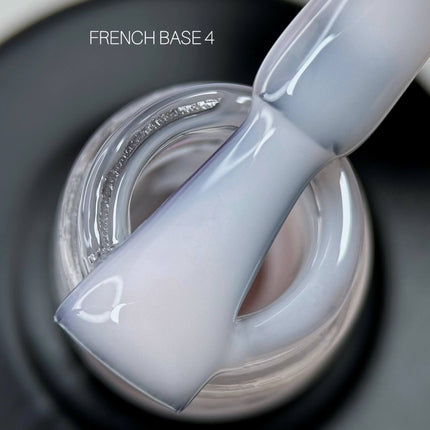 Saga French Base №4 Milky beige 10ml