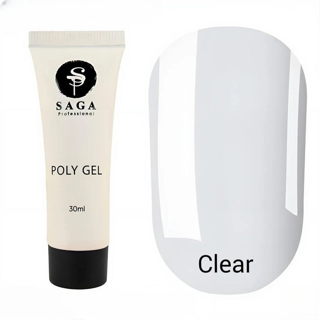 Saga Poly Gel Clear 30ml