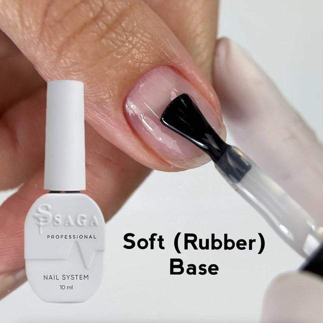 Saga Soft (goma) Capa de base 10ml