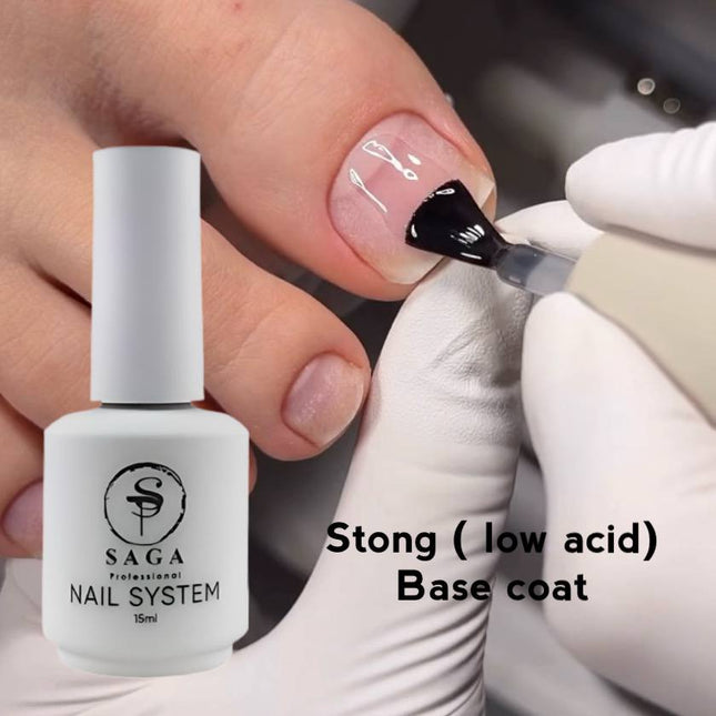 Saga Strong (baja acidez) Capa de base 15ml