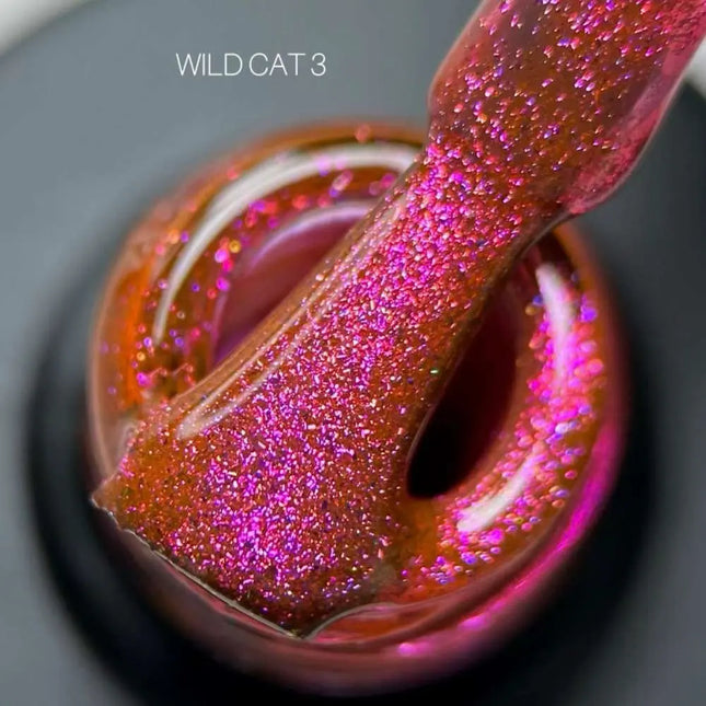 Saga Cat Eye Wild Nº3 Rojo Rosa Púrpura 9ml