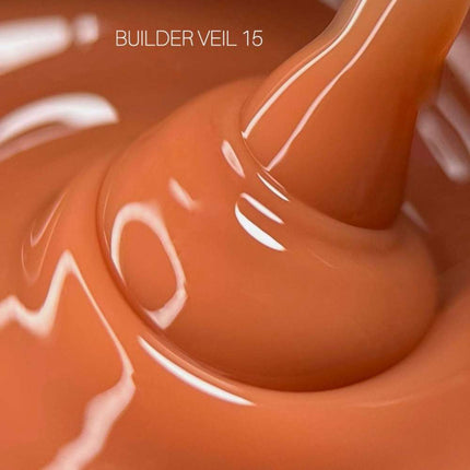 Saga Builder Gel Veil №15 Orange brown 15ml