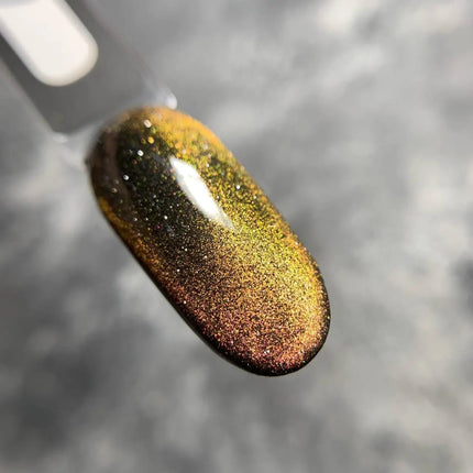 Saga Cat Eye Chameleon №06 Bronze Pink Green 9ml
