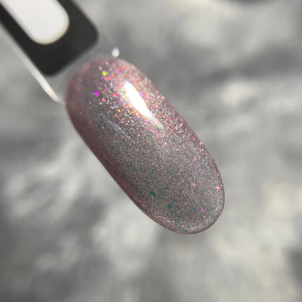 Saga Cat Eye Shine №08 Lavanda con brillo holográfico 9ml