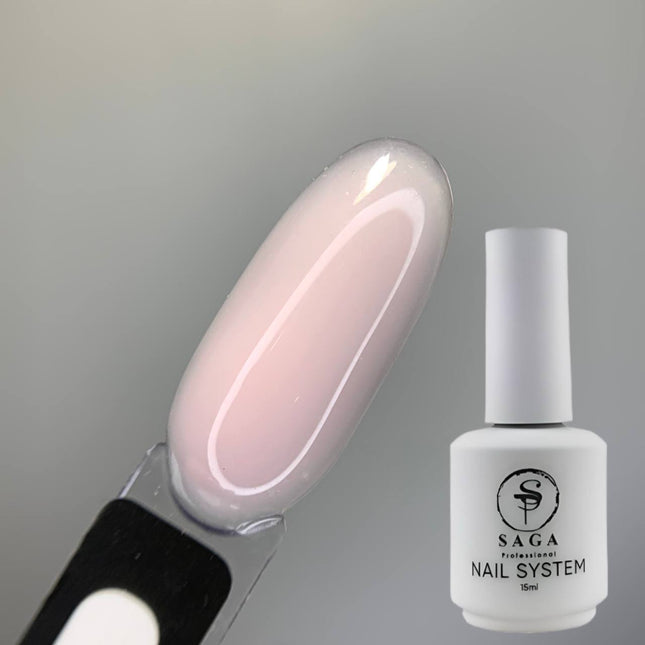 Saga Elastic Capa de base nº2 Rosa pálido 15 ml