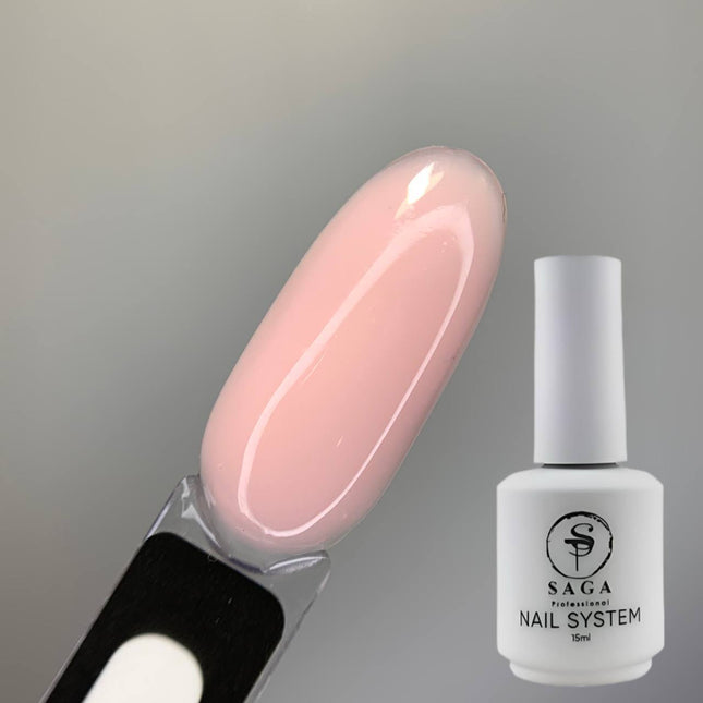 Saga Elastic Capa de base nº3 Beige durazno 15 ml