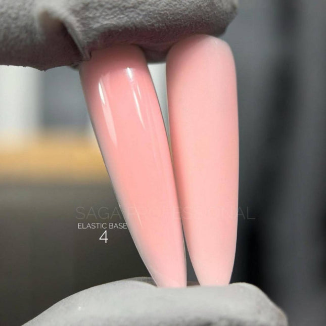 Saga Elastic Base №4 Peach 15ml
