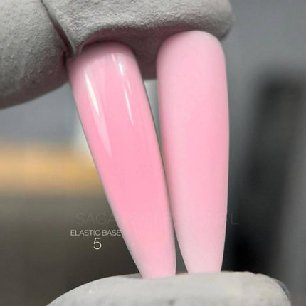 Saga elastic Capa de base nº5 Rosa 15 ml