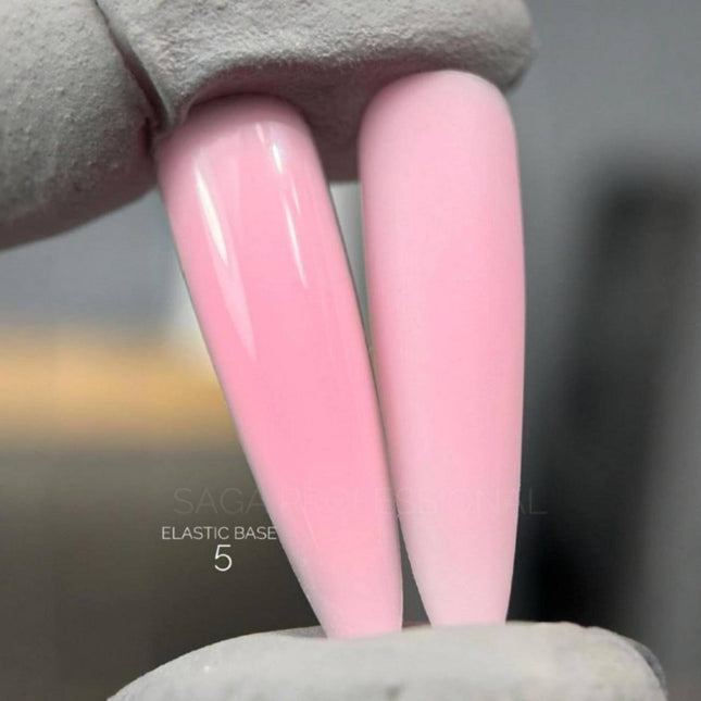 Saga elastic Capa de base nº5 Rosa 15 ml